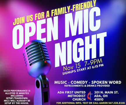 Open Mic Night - Nov. 15